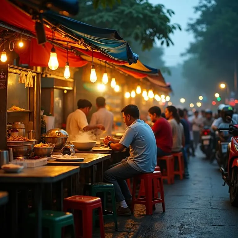 Comida callejera en Vietnam